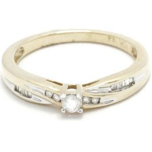 Solid Gold & Diamond Ring